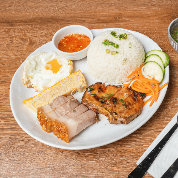 Combination Rice Bowl at ANQ Kensington