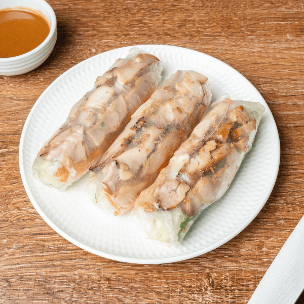 Lemongrass Chicken Cold Rolls at ANQ Kensington